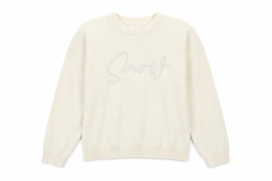 Front view of Marks & Spencer Ivory jumper - M