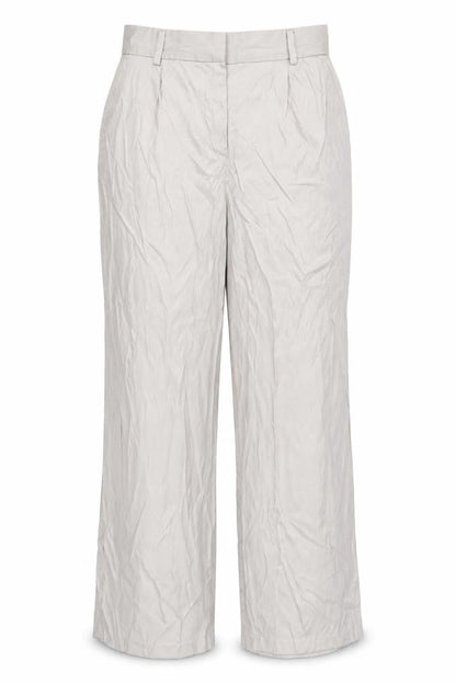 H&M Women's Beige Straight Trousers Size 12
