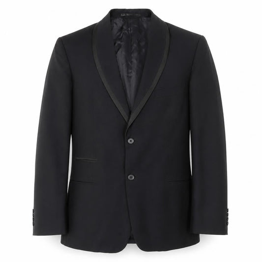 New Look Men's Black Regular Fit Shawl Blazer 42R
