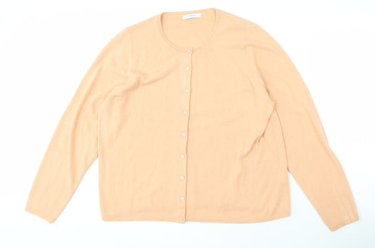 Marks and Spencer Women's Beige Cardigan UK 18