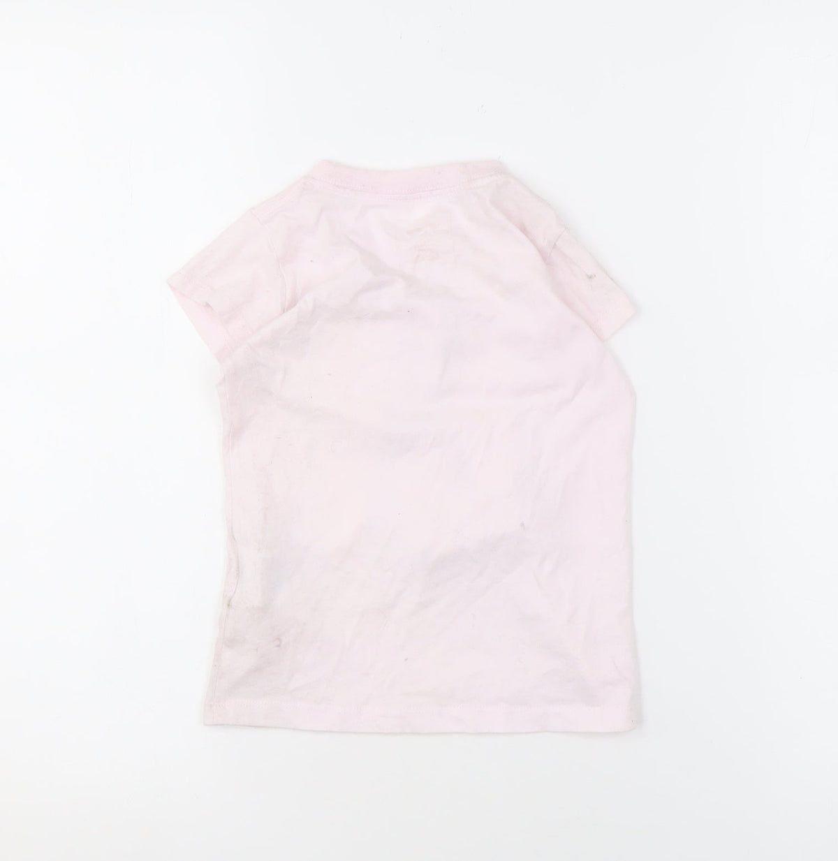 Converse Girls Pink Graphic T-Shirt Size 4-5 Years