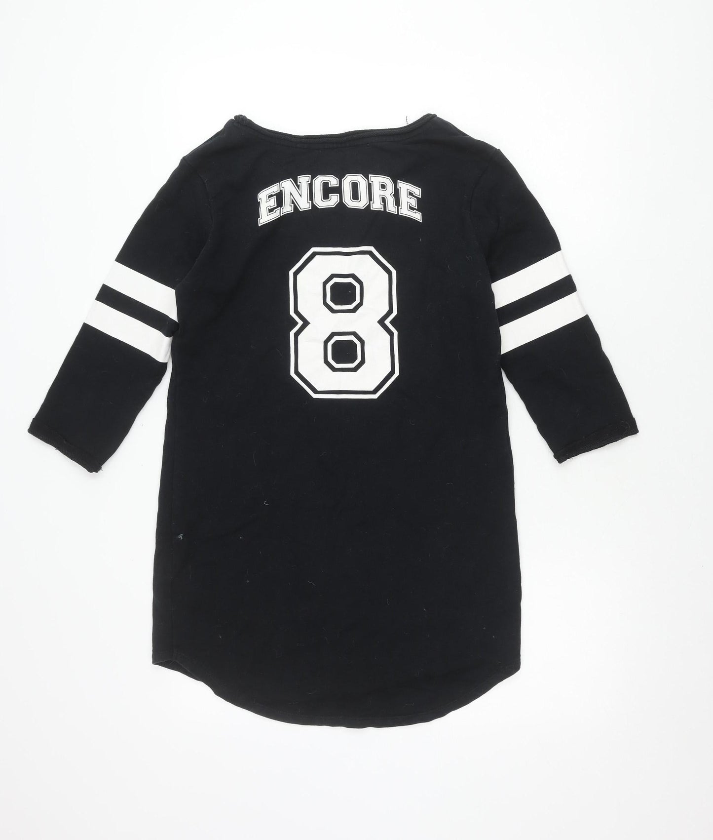Next Women's Black Long Sleeve Top Size 8
