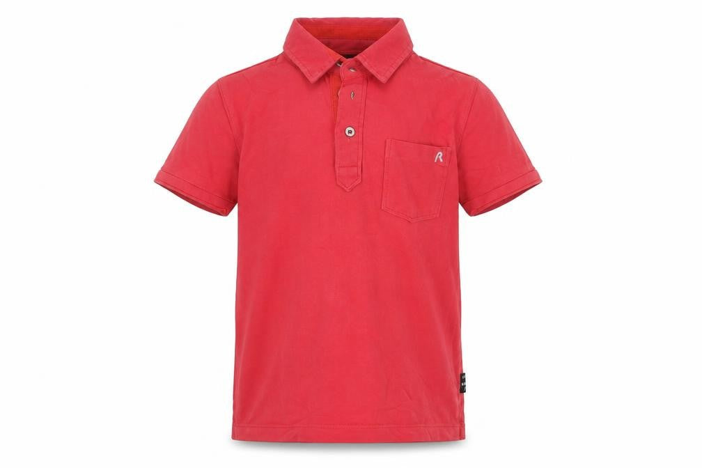 Replay Boys Red Polo Shirt, Size 6 Years, Cotton, Casual