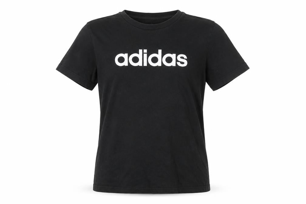 Adidas Unisex Black Medium Crew Neck T-Shirt