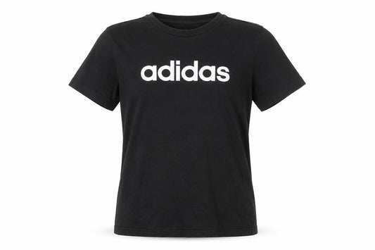 Adidas Unisex Black Medium Crew Neck T-Shirt