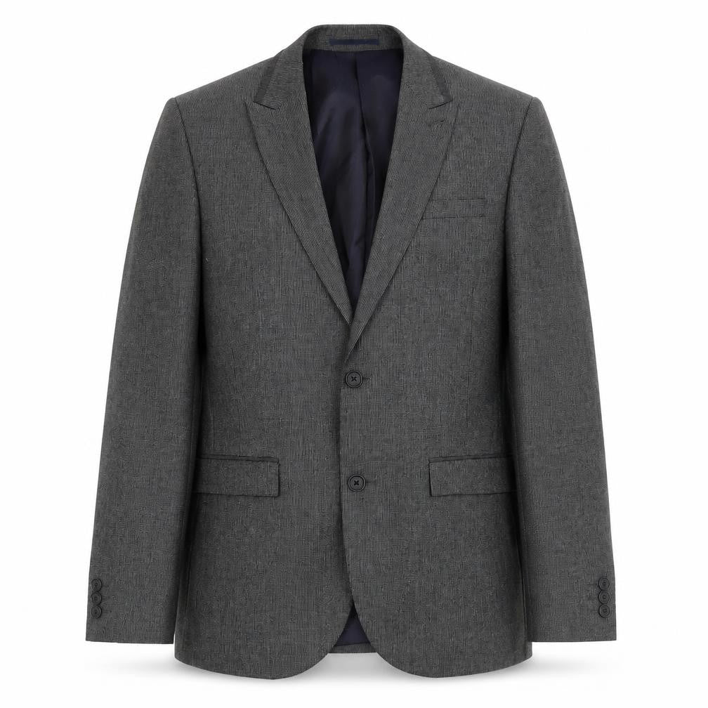 Next Men's Grey Blazer Jacket Size 38R Formal Wear