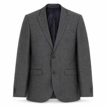 Front view of Next Men's Grey Blazer Jacket, size 38R, Formal Wear
