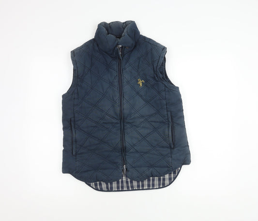 Caldene Women's Blue Quilted Waistcoat M