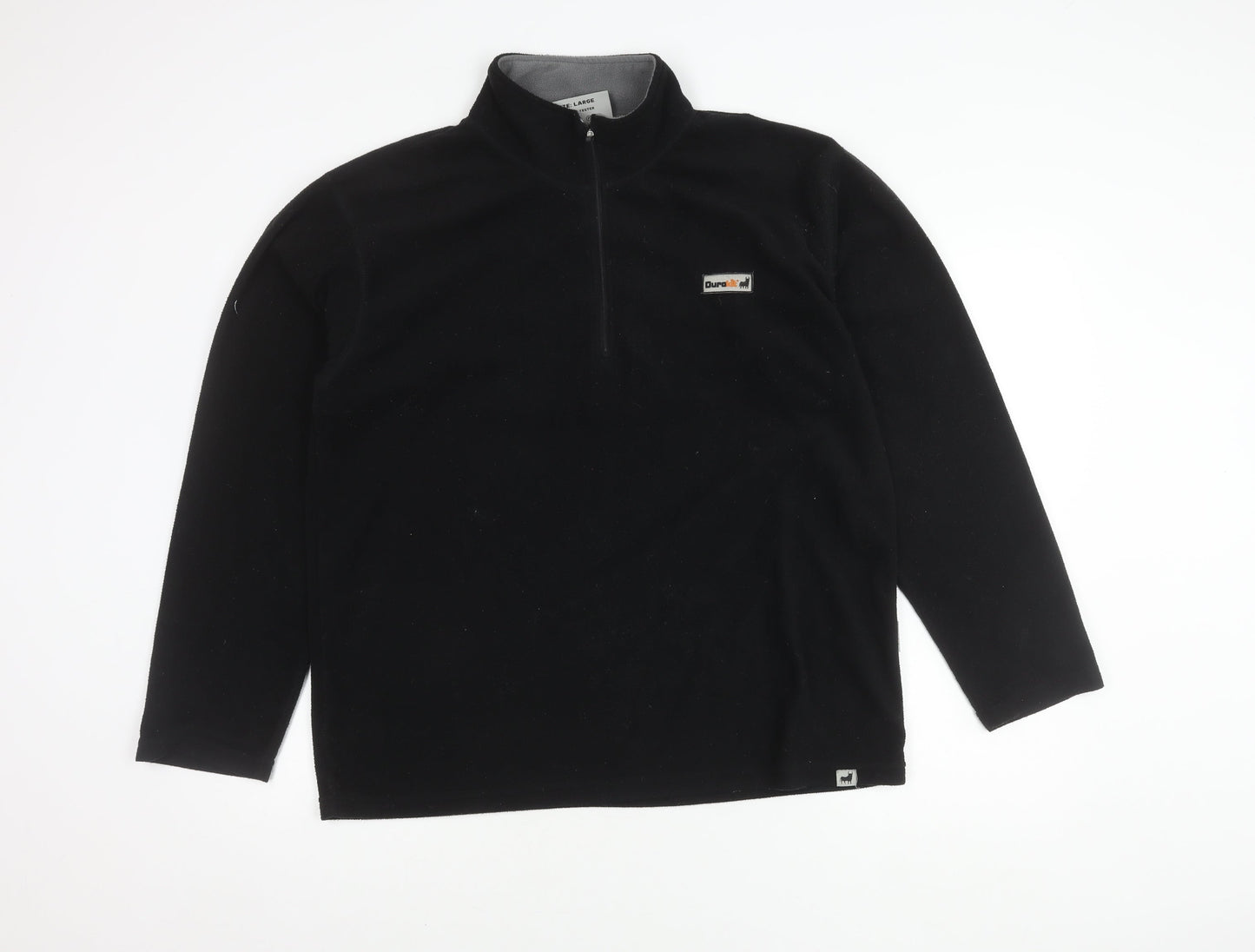Durakit Men's Black Fleece Sweatshirt L