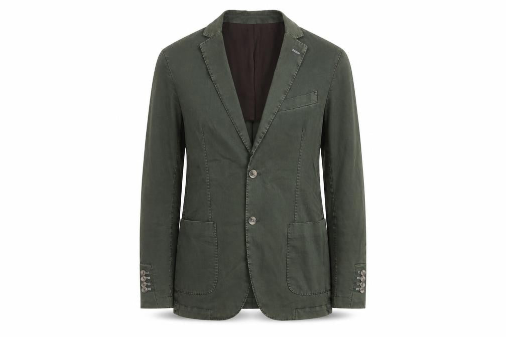 ASFALTO Men's Green Blazer Jacket UK 36