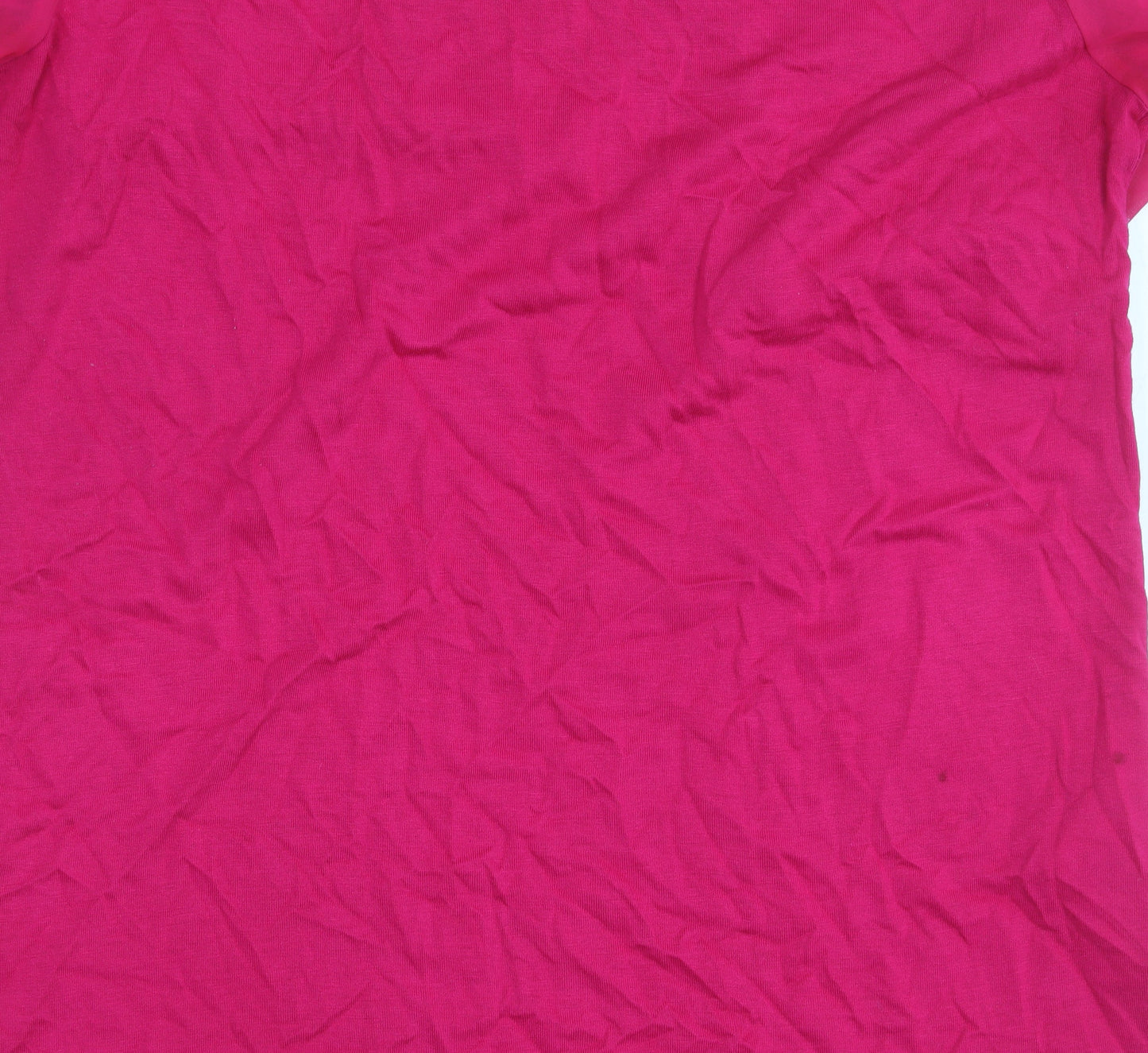 Oasis Women's Pink 3/4 Sleeve Top XS