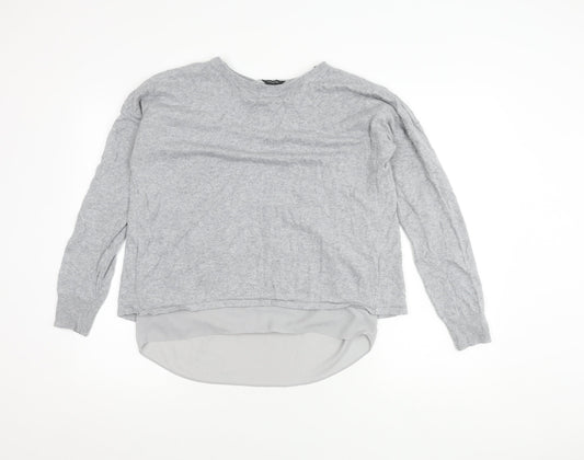 Marks and Spencer Women's Grey Pullover Jumper Size 10