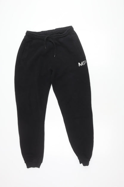Myprotein Men's Black Jogger Trousers in Size S