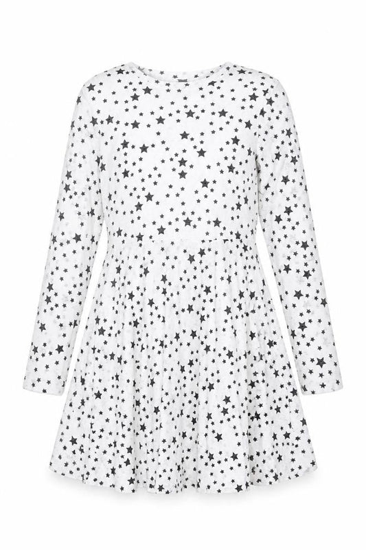 Marks & Spencer Girls White Star Dress 12-13 Years