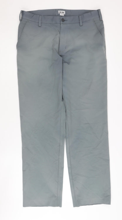 Additional front view of Adidas Men's Grey Chino Trousers 32X32