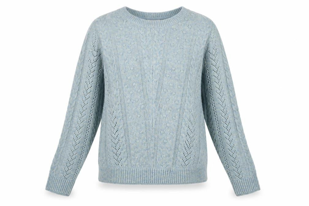 Fat Face Women's Blue Pullover Jumper, Size 12
