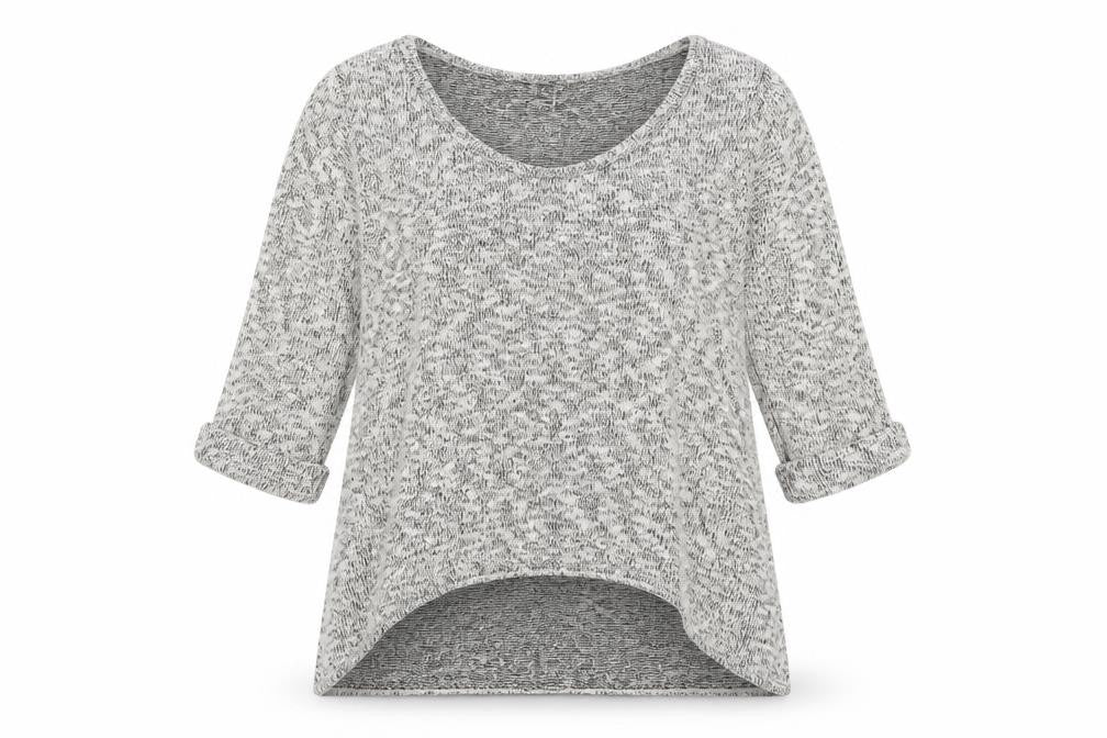 Sparkle & Fade Women's Grey Pullover Jumper Size S