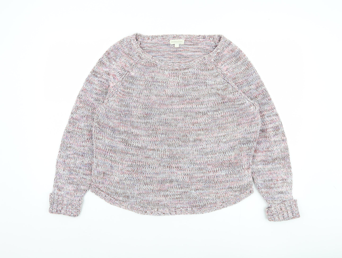 Monsoon Women's Multicolour Knit Jumper Size L