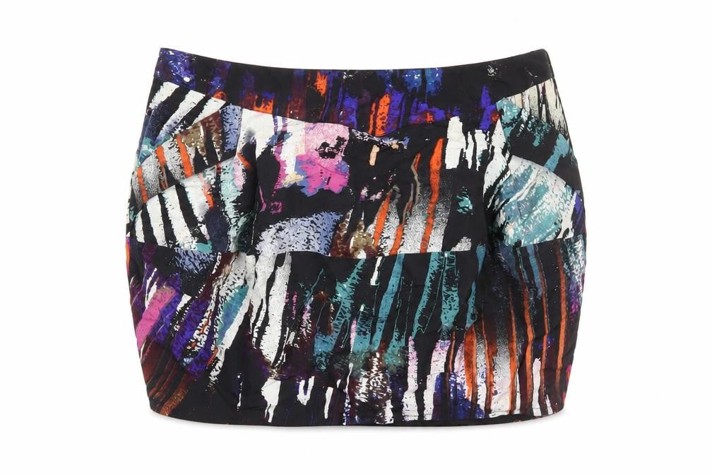 Spotlight by Warehouse Women's Multicoloured Pencil Skirt Size 12