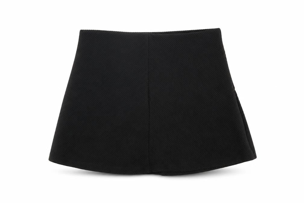 Zara Women's Black Skirt Size 8 Polyester Blend