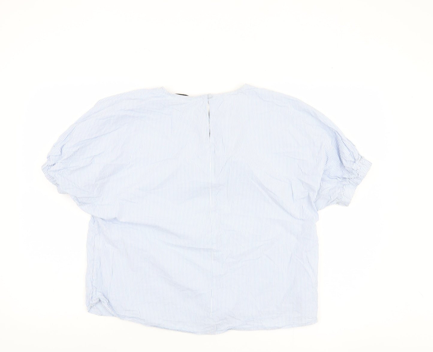 Blue & Other Stories Women's Blouse, Size 14, Striped