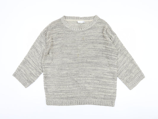 Next Women Grey Pullover Jumper Size 16