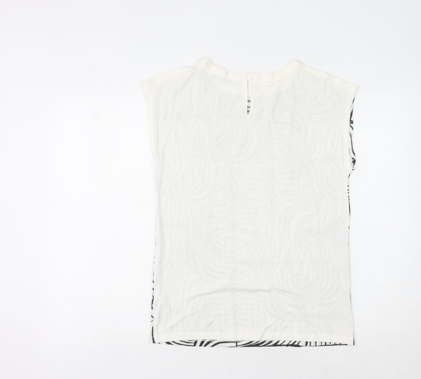 Marks and Spencer Women's Black Geometric Top