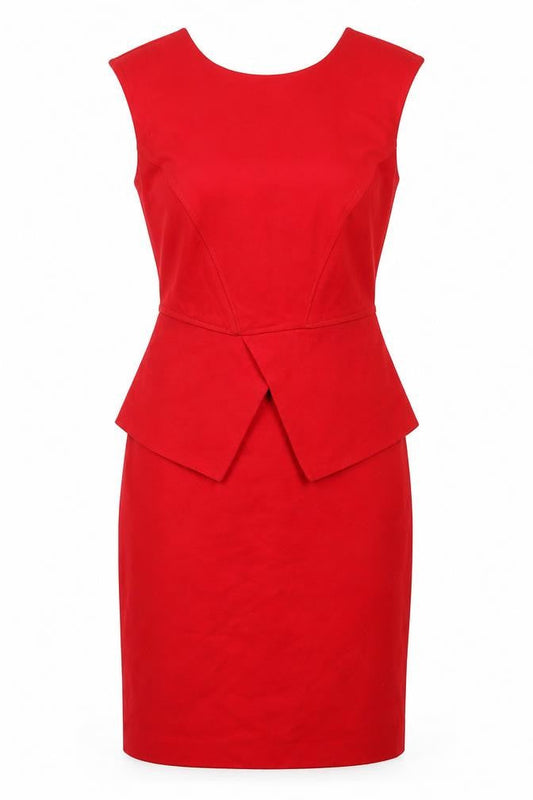 Ted Baker Red Sheath Dress Size 8 Women's Cocktail