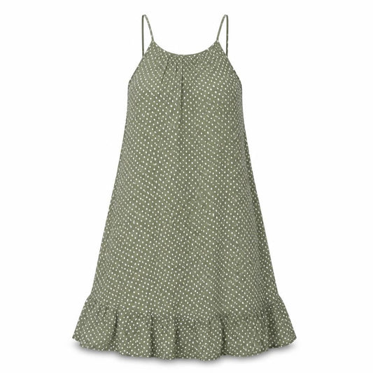 Marks & Spencer Green Polka Dot Dress, Size 10