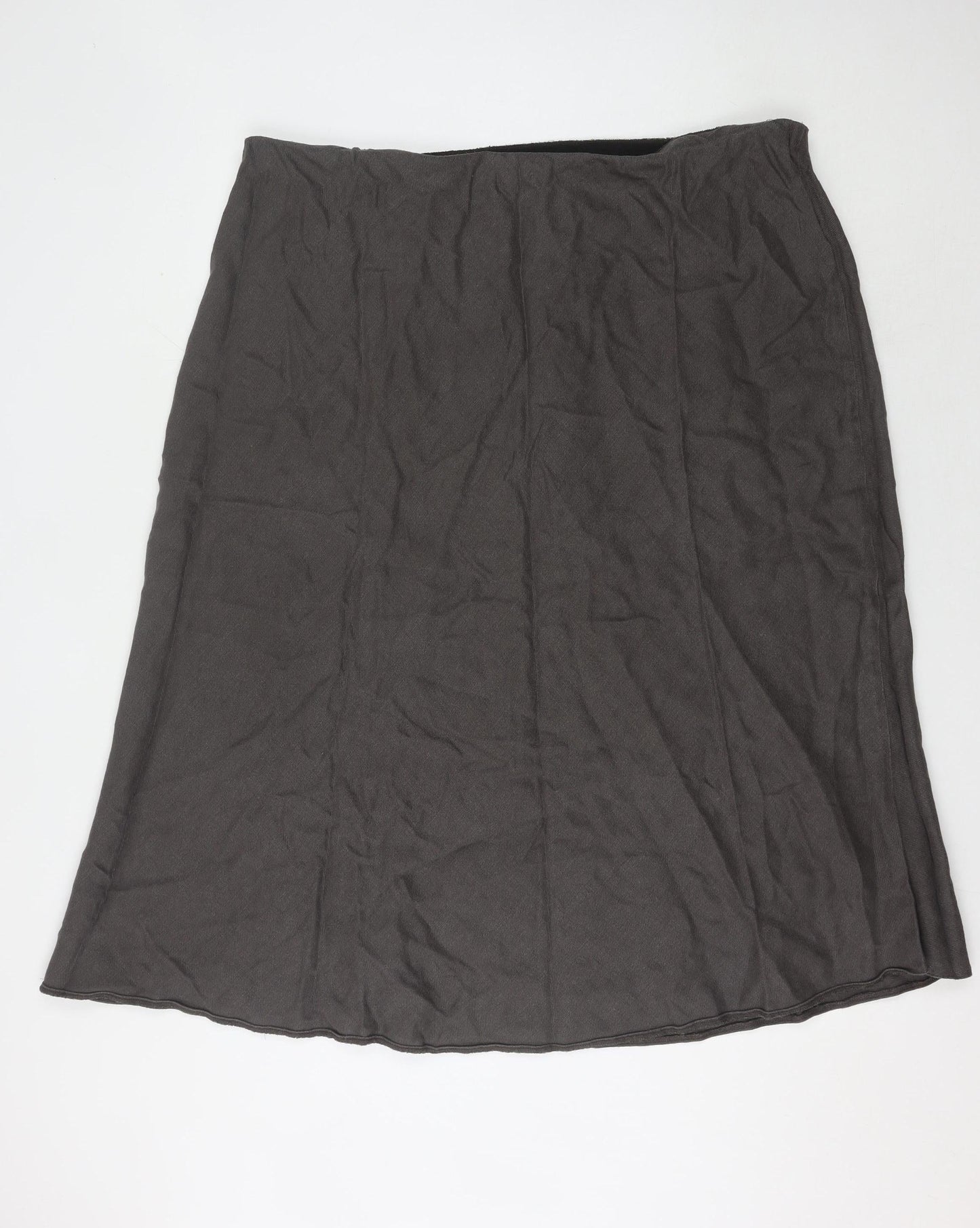 Ann Harvey Women's Grey Long Straight Skirt Size 26