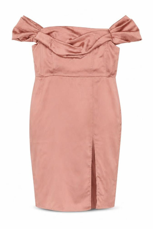 First Distraction Women's Pink Sheath Dress Size 14