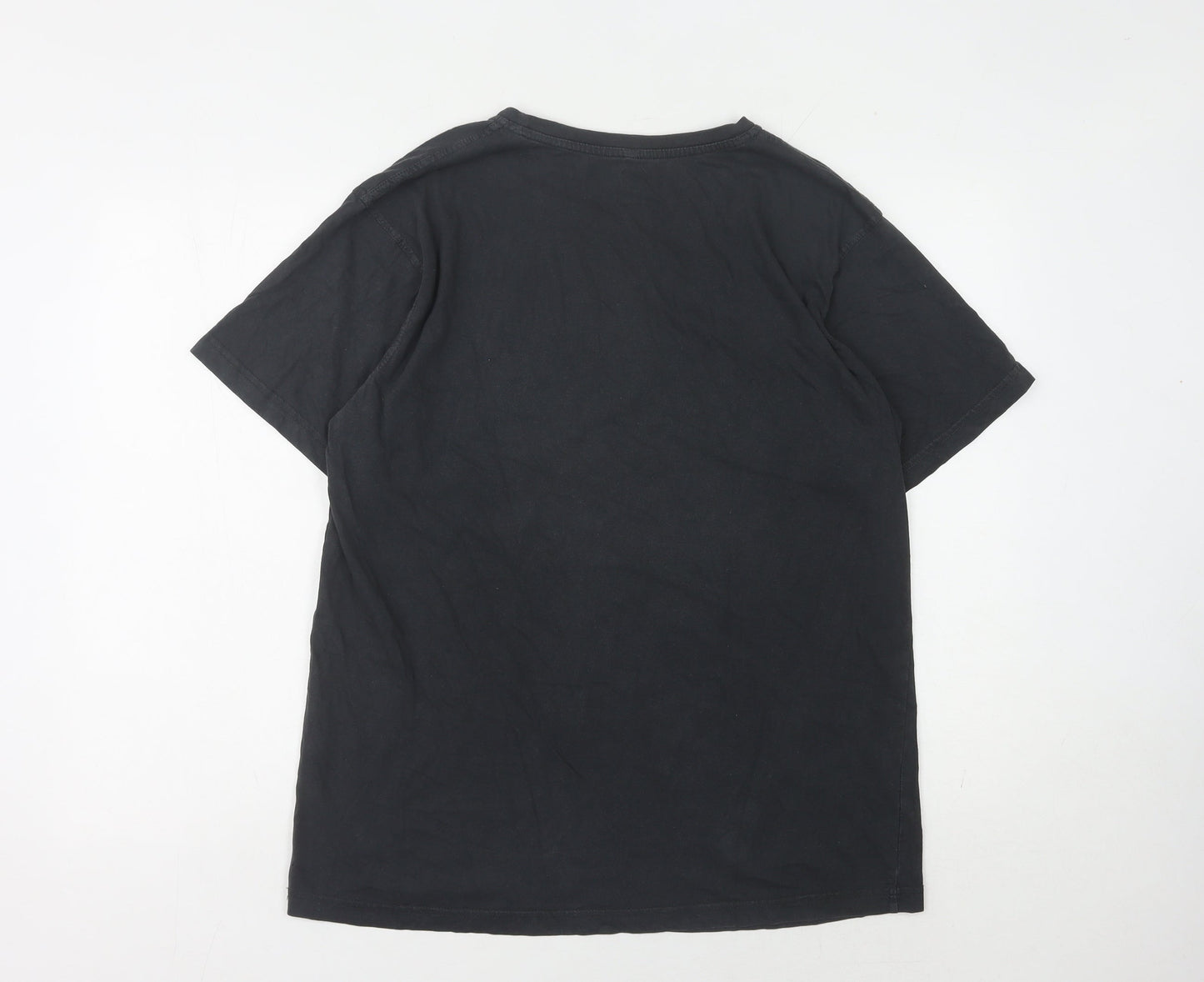 Kiwi Planet Black XL Men’s New Zealand Graphic T-Shirt