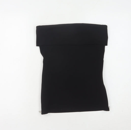 Zara Women's Black Sleeveless Blouse UK 10