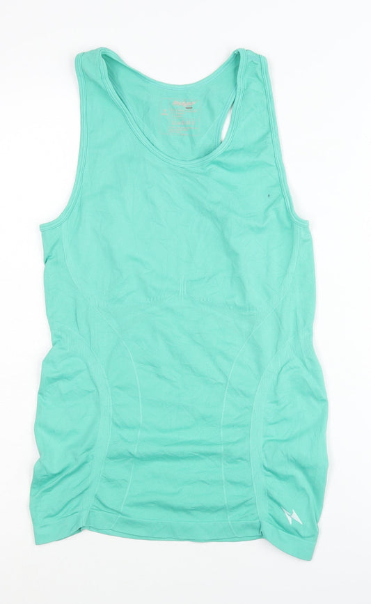 Shamp Women's Green Tank Top M - Gym & Training