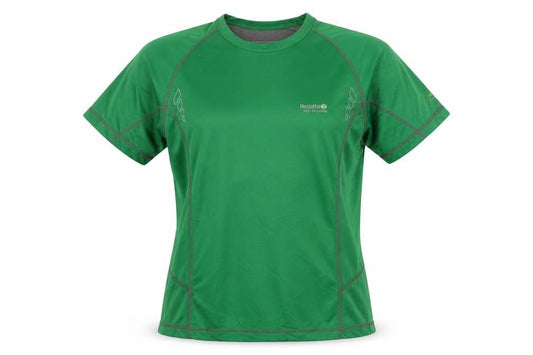 Regatta Womens Green Active T-Shirt, Size 12