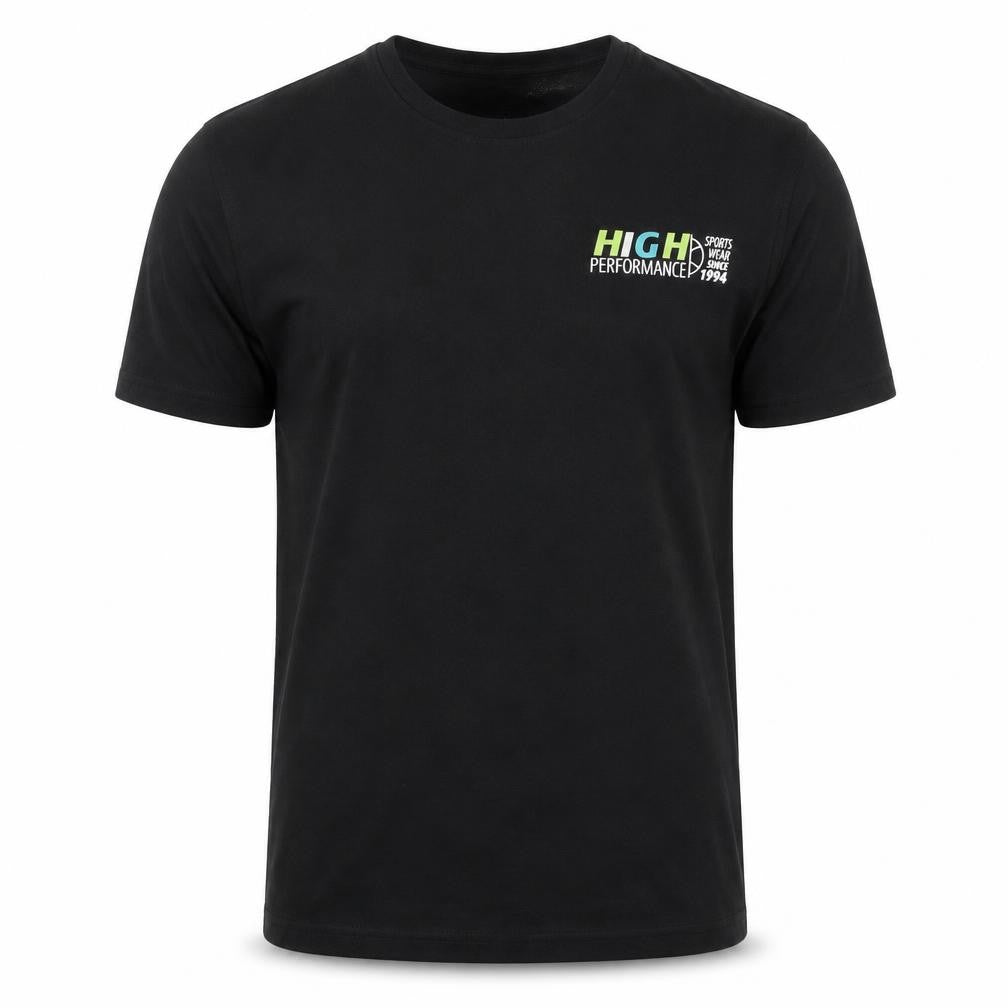 Identic Men's Black S Pullover T-Shirt