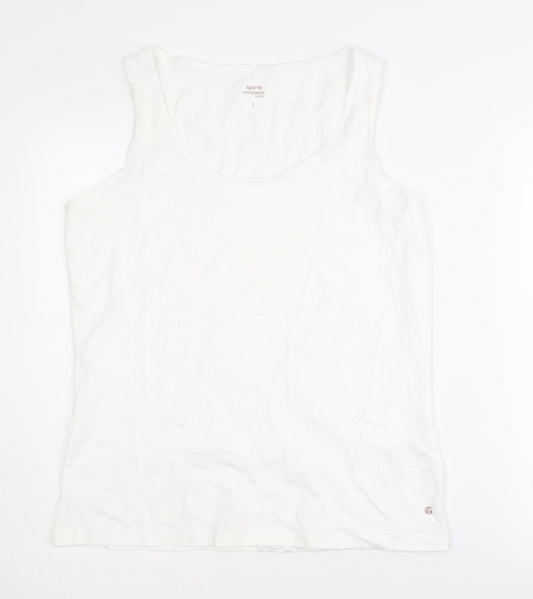 Tchibo Women's White Tank Top L