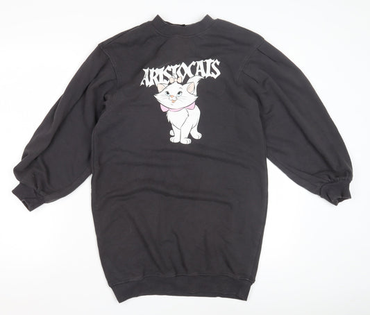 Divided by H&M Women's XS Black Disney Sweatshirt