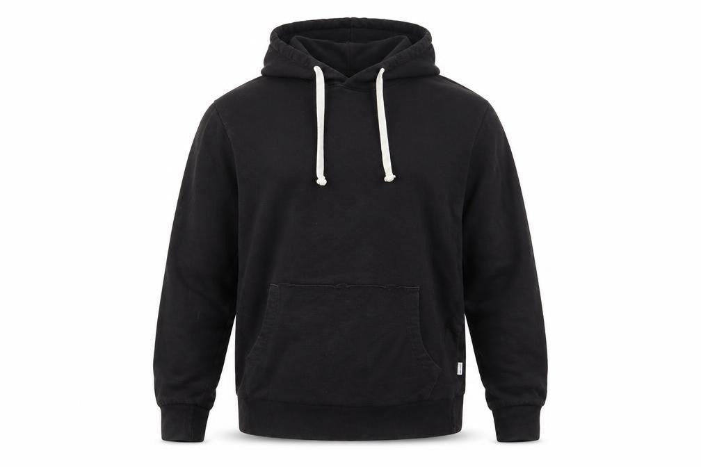 Jack & Jones Men's Black Pullover Hoodie, L, Cotton