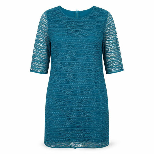 Mango Collection Women's Blue XS Sheath Party Dress
