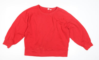 Gap Women's Red XL Pullover Sweatshirt