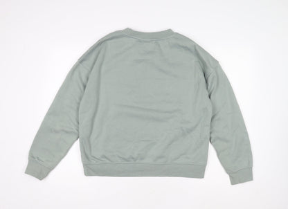 Preloved Disney Women’s Green Pullover Sweatshirt – Size S - Back
