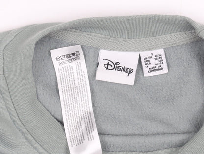 Preloved Disney Women’s Green Pullover Sweatshirt – Size S - Detail