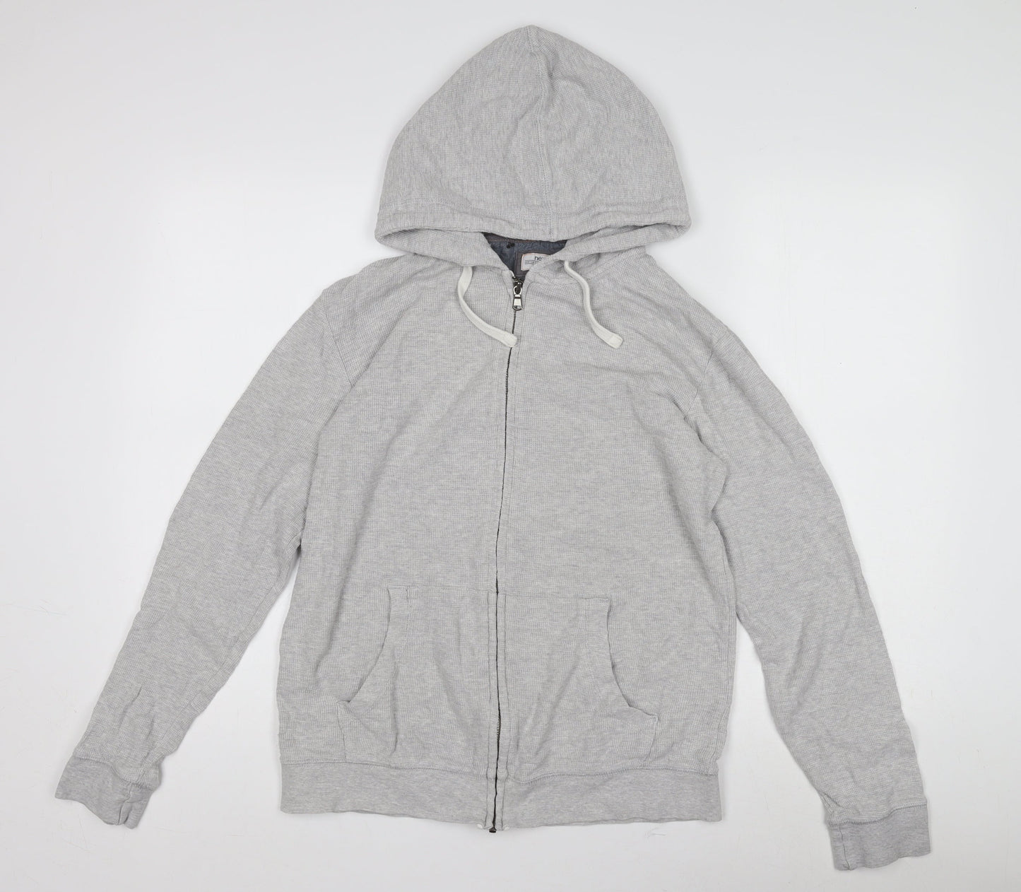 Next Women's Grey Full Zip Hoodie - Size S, Casual Wear