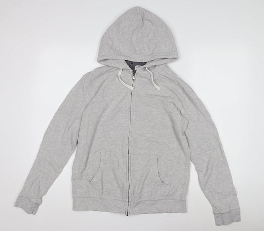 Next Women's Grey Full Zip Hoodie - Size S, Casual Wear