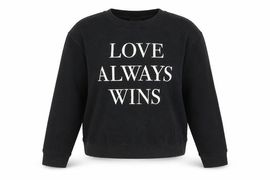 Monki Women's Black Pullover Sweatshirt - M