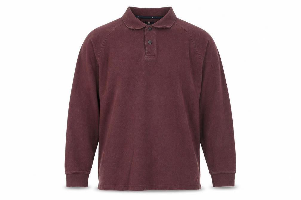 Marks & Spencer Men's Red XL Long Sleeve Polo