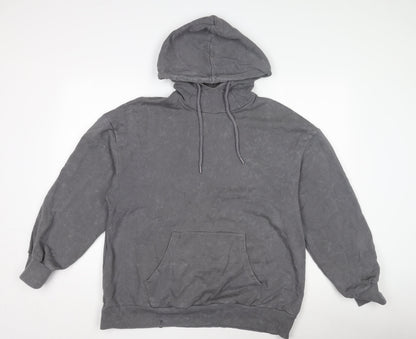 ASOS Mens Grey Pullover Hoodie, Medium,