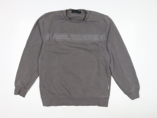 NICCE Men's Grey Pullover Sweatshirt M