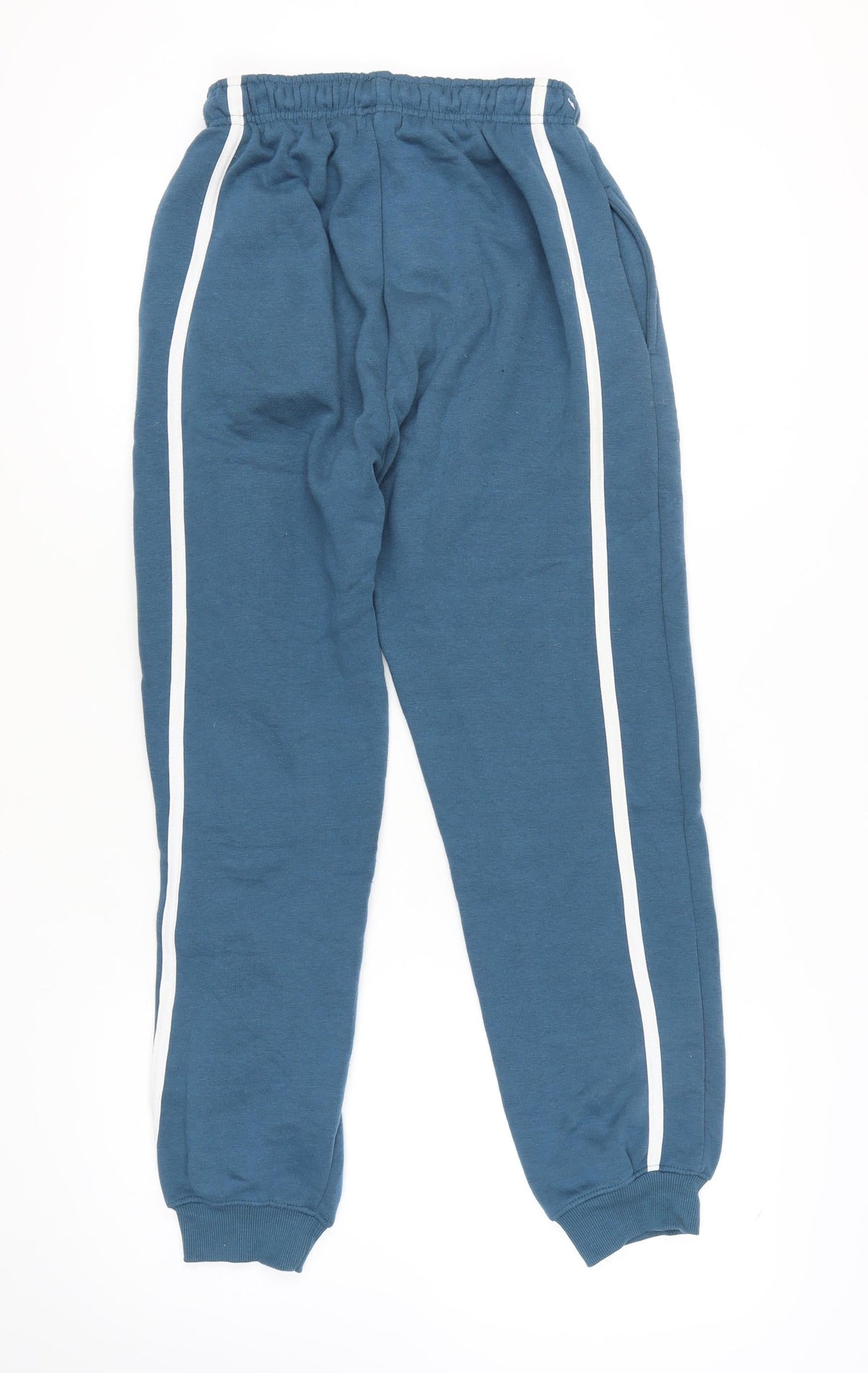 PrettyLittleThing Women's Blue Jogger Trousers Size 6